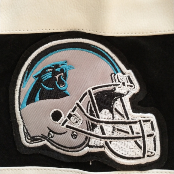 NFL Carolina Panthers Suede Leather Jacket - Picture 4 of 8